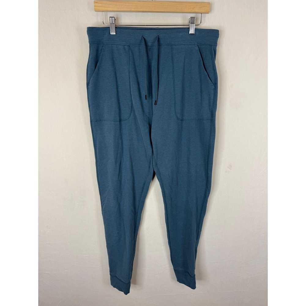 Saxx 3SIX FIVE Mens Blue Cotton Modal Blend Jogger Lounge Pants Size Medium
